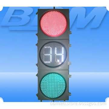 Die-Casting Aluminiun LED Traffic Light (JD300-3-35-2B)